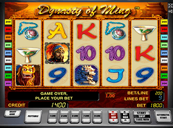 Игровой автомат The Ming Dynasty на деньги в казино